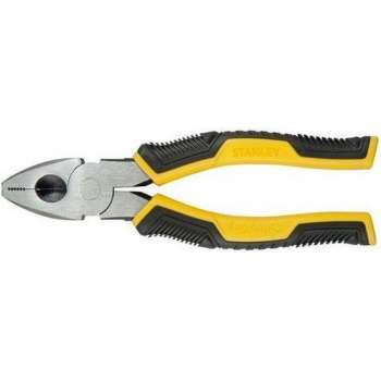 STANLEY Dynagrip Combinatietang, CG, 200mm, Geel/ Zwart