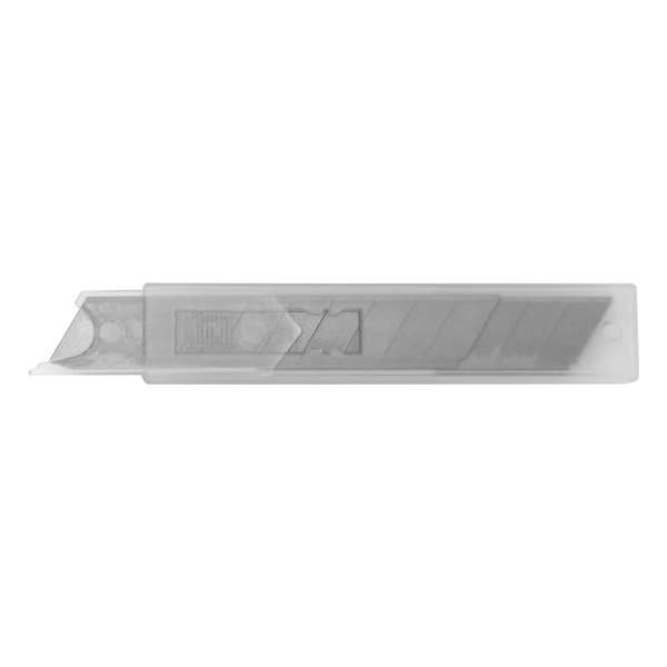 Steelwood Afbreekmes - Staal - 9 mm - Navulling 10 stuks - In houder Steelwood Afbreekmes - Staal - 9 mm - Navulling 10 stuks - In houder