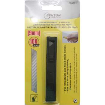 Afbreekmes Reserve 9 mm Blister 10 stuks
