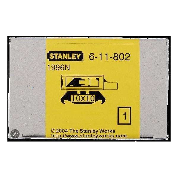 Stanley Reserve Mesjes 1996 met gaten - 10 stuks/dispenser x 10