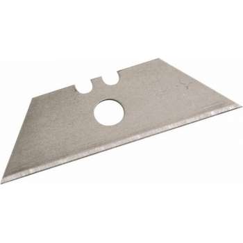 Silverline Stanleymesjes - Reservemesjes - Trapezium met Middengat - 10 stuks