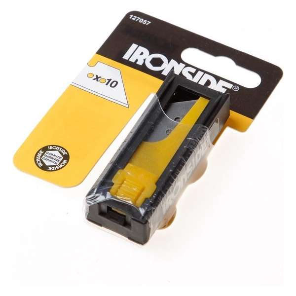 Ironside Reservemesje lang blister van 10 messen Ironside Reservemesje lang blister van 10 messen