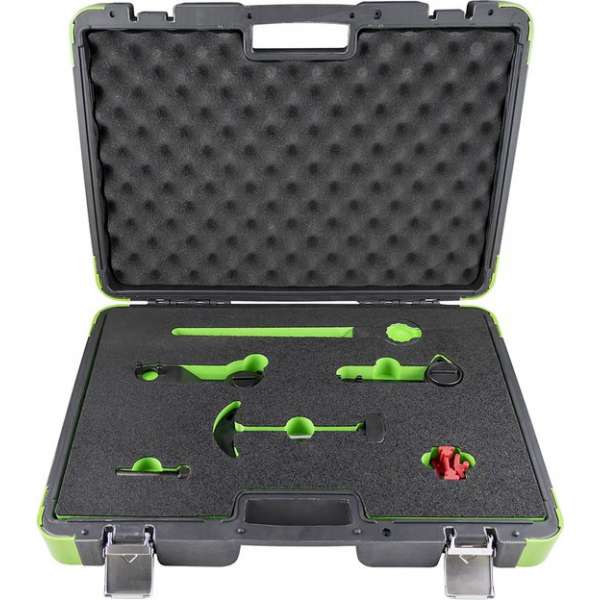 JBM TOOLS | GEREEDSCHAP VOOR INSTELLING VAN DE MOTOR-TANDRIEM VOOR AUDI / VW / SEAT / SKODA JBM TOOLS | GEREEDSCHAP VOOR INSTELLING VAN DE MOTOR-TANDRIEM VOOR AUDI / VW / SEAT / SKODA