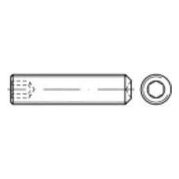 Toolcraft 1063019 Draadpen M5 10 Mm Rvs A4 50 Stuks