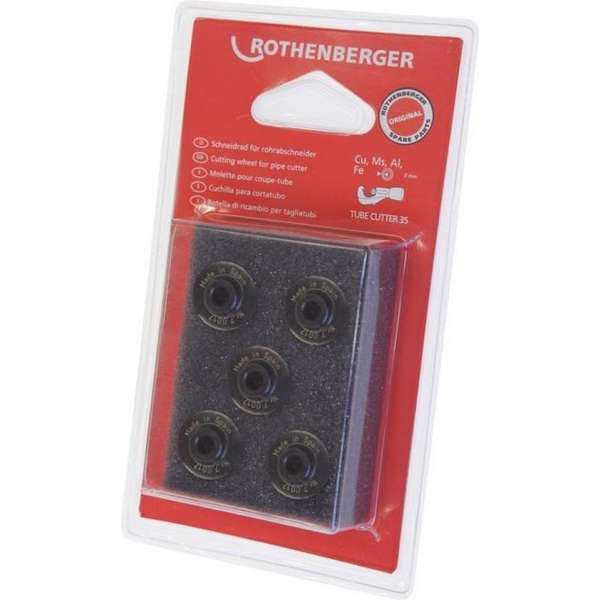 Rothenberger snijwiel voor tube cutter 35 70027 koper Rothenberger snijwiel voor tube cutter 35 70027 koper