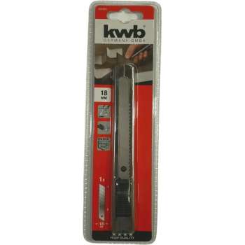 Kwb 014918 Roestvrij Staal Afbreekmes 18 Mm