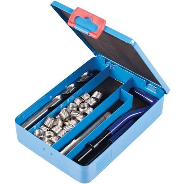 Silverline Schroefdraad Repartie Set (M10 X 1,5 mm) Silverline Schroefdraad Repartie Set (M10 X 1,5 mm)