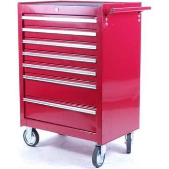 Gereedschapswagen 7 laden ROOD