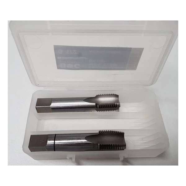 Handtap set 1/2" (engels) HSS-G Handtap set 1/2" (engels) HSS-G