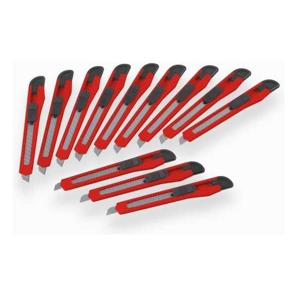 MEISTER-set van 12 9 mm snijders MEISTER-set van 12 9 mm snijders