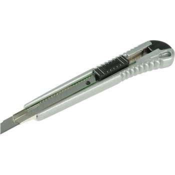 Silverline Stanleymes / Afbreekmes - 9 mm. - Zink-Gelegerd