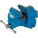 Silverline Ingenieurs Bankschroef - 8 Kilo- Kaak Capaciteit 100 mm.