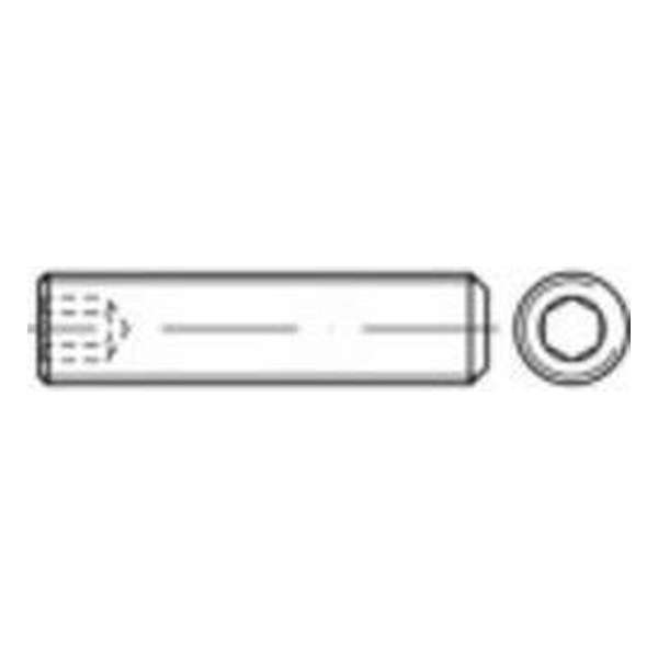 Draadpen M2 x 2 mm Staal 45 H 100 stuk(s)