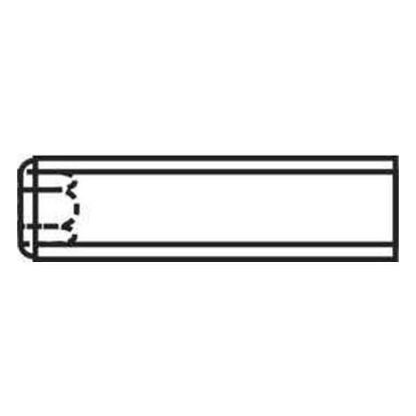 TOOLCRAFT 222523 Stifttap M5 10 mm Staal 20 stuk(s) TOOLCRAFT 222523 Stifttap M5 10 mm Staal 20 stuk(s)