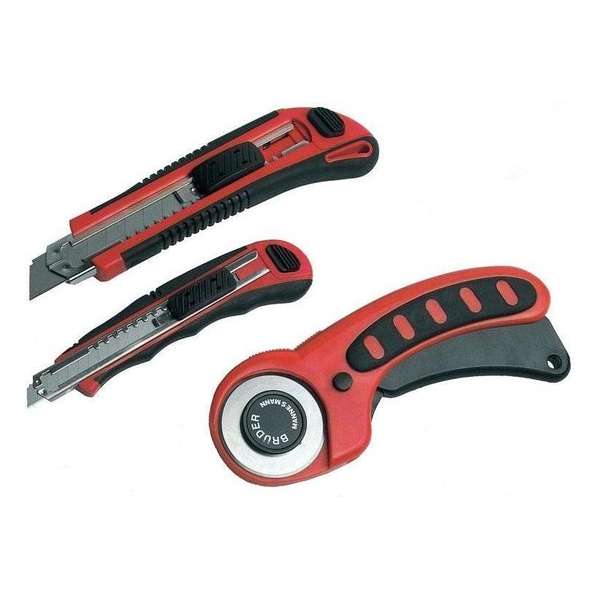 Brüder Mannesmann Universele hobbymessen (set van 3 stuks) Brüder Mannesmann Universele hobbymessen (set van 3 stuks)