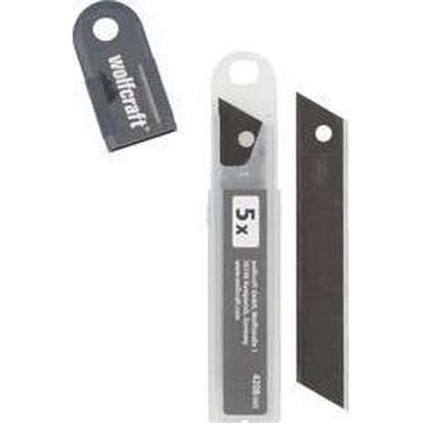 Wolfcraft 4208000 Afbreekmesjes Profi Sharp 18 Mm Zwart Wolfcraft 4208000 Afbreekmesjes Profi Sharp 18 Mm Zwart