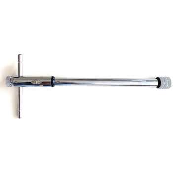 Tapset - Tapkruk met ratel - Lengte 315 mm - Taphouder voor M5-M12 mm - Machinetap - Instelbaar voor machinetappen van 5 - 12 mm