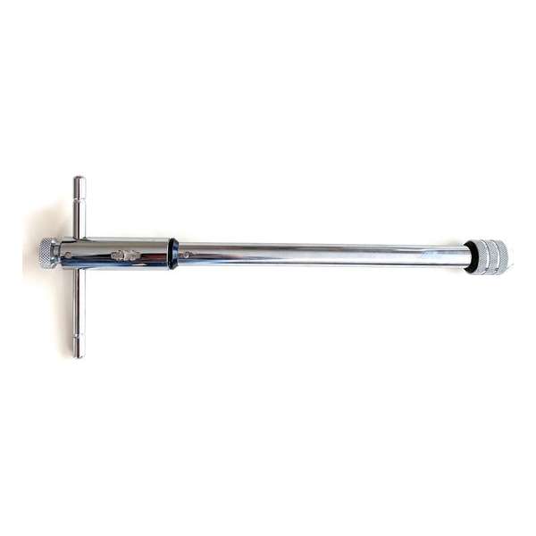 Tapset - Tapkruk met ratel - Lengte 315 mm - Taphouder voor M5-M12 mm - Machinetap - Instelbaar voor machinetappen van 5 - 12 mm Tapset - Tapkruk met ratel - Lengte 315 mm - Taphouder voor M5-M12 mm - Machinetap - Instelbaar voor machinetappen van 5 - 12 mm