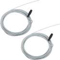 relaxdays 2 x ontstoppingsveer 10 m - gootsteenontstopper - rioolveer - reinigingsveer