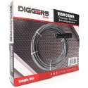 Ontstoppingsveer - 10 meter lang - 9 mm dik - PVC handvat