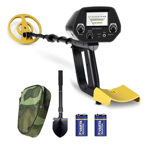 DETECT-IT Metaaldetector - Voor kinderen en volwassenen - Verstelbare hoogte - Incl. Batterijen en Schep DETECT-IT Metaaldetector - Voor kinderen en volwassenen - Verstelbare hoogte - Incl. Batterijen en Schep