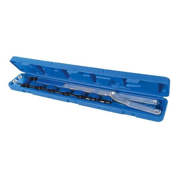 Silverline Universele Poeliehouder en Ventilatorset 6 t/m 16 mm. - 11 Delig Silverline Universele Poeliehouder en Ventilatorset 6 t/m 16 mm. - 11 Delig