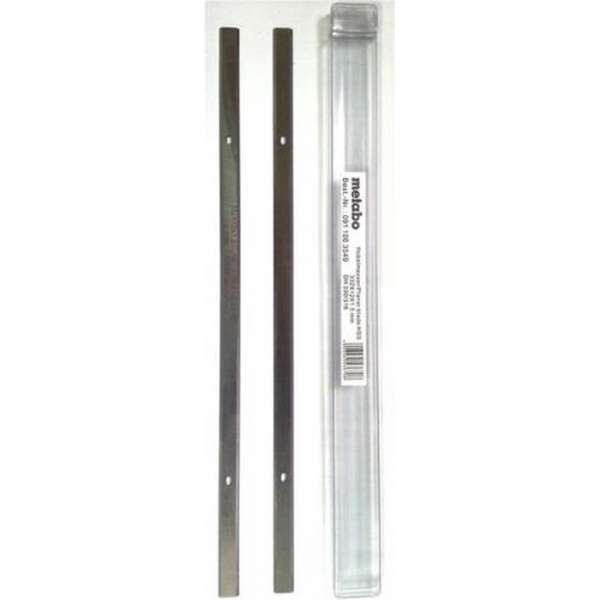 Metabo 0911063549 DH330/316 HSS omkeerbare schaafbeitel - 332x12x1,5mm / 2 langgaten (2st) Metabo 0911063549 DH330/316 HSS omkeerbare schaafbeitel - 332x12x1,5mm / 2 langgaten (2st)