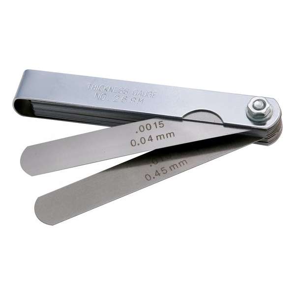 Carpoint Voelermaat 0.04-0.63mm Carpoint Voelermaat 0.04-0.63mm